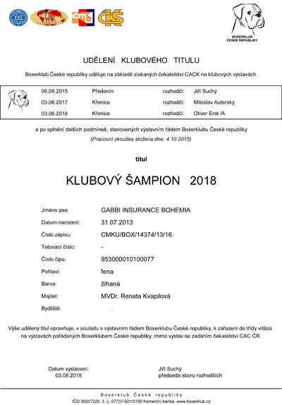 Klubový šampion